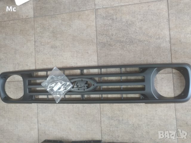 Броня задна и решетка Лада Нива Урбан нови