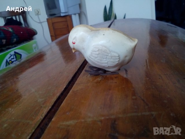 Стара играчка Пиле, снимка 3 - Антикварни и старинни предмети - 28680857