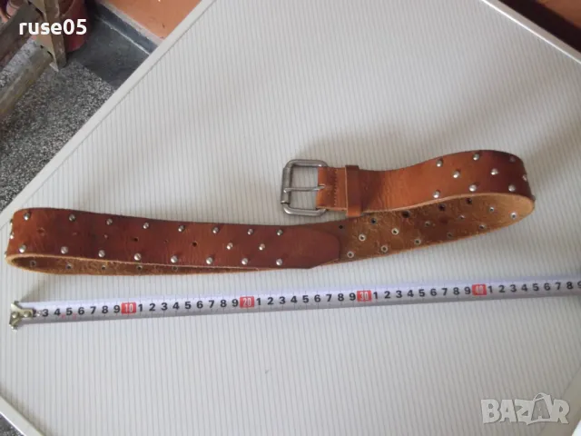 Колан кожен - 2, снимка 4 - Колани - 49700858