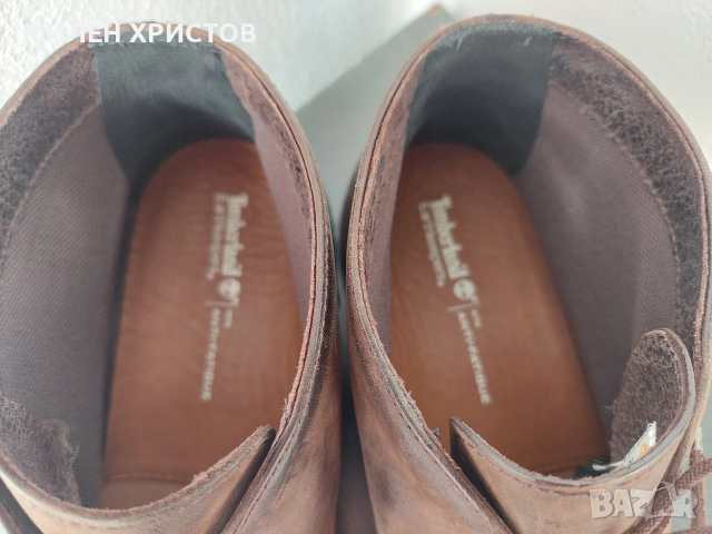 TIMBERLAND Earthkeepers Waterproof Stormbuck Chukka-№46 , снимка 8 - Мъжки боти - 53052508