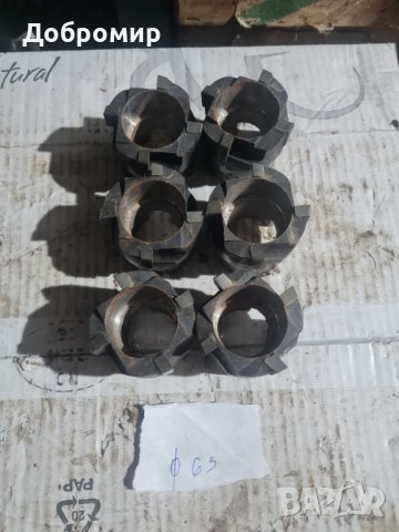 Дорникови фрези със запоени пластини ф63  ф80, снимка 2 - Стругове - 44035616