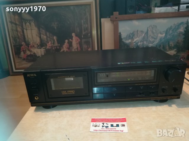 aiwa ad-f400 stereo deck germany 0404211120