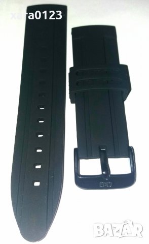Силиконови каишки 24мм Q&Q, снимка 4 - Каишки за часовници - 35595886