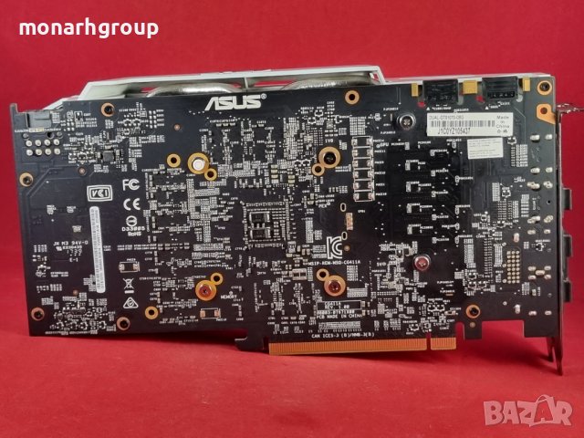 Видео карта ASUS DUAL GeForce GTX 1070 8G, снимка 4 - Видеокарти - 36845591