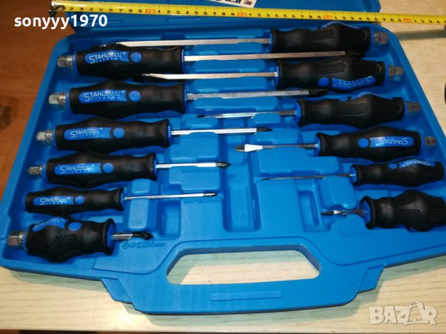 КУФАР С УДАРНИ ОТВЕРТКИ 12бр 0609221632, снимка 7 - Куфари с инструменти - 37918571