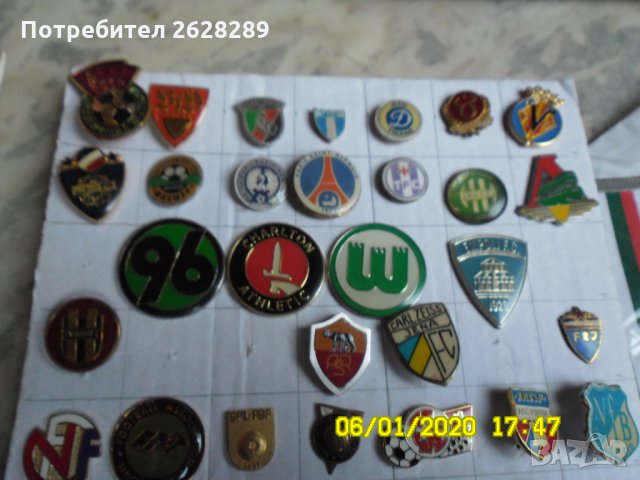 футболни значки, снимка 3 - Футбол - 28397339