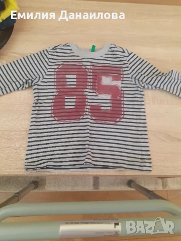 Продавам детски памучни блузки за момиче или момче на 1-2 години.  , снимка 8 - Детски Блузи и туники - 50863071