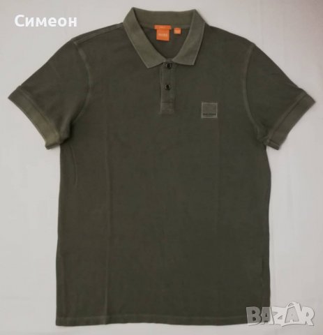 Hugo BOSS Polo Shirt оригинална поло тениска L памучна фланелка, снимка 1 - Тениски - 37759307