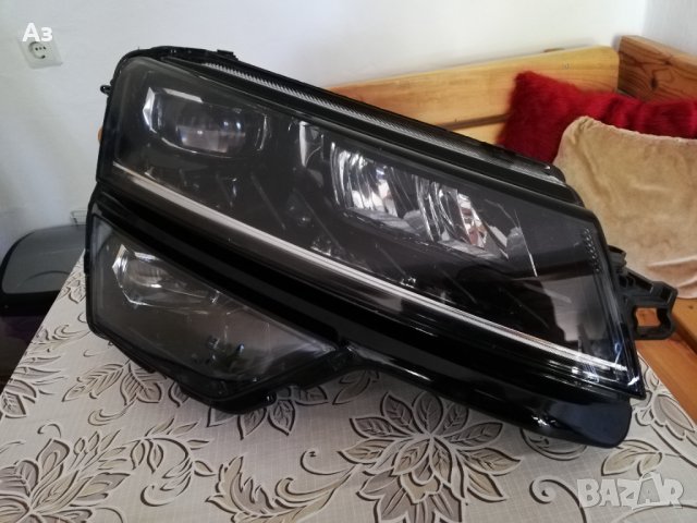 Фарове Шкода Кароя LED / Фарове Skoda Karoq FULL LED Оригинални, снимка 2 - Части - 33554680