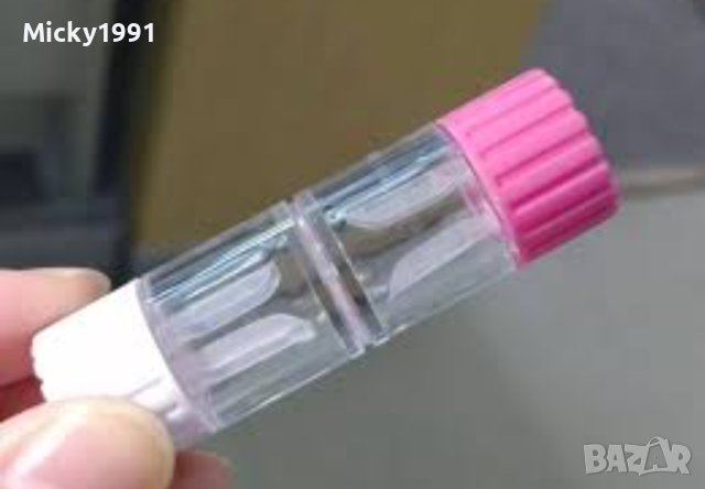 Вертикални контейнери / кутийки за твърди и меки контактни лещи, снимка 3 - Слънчеви и диоптрични очила - 43569277