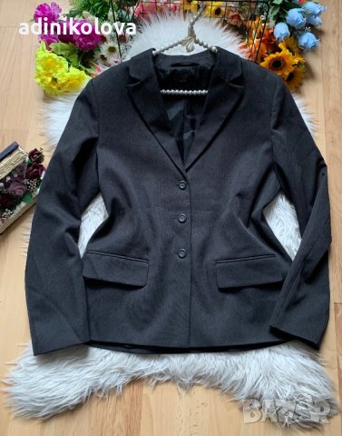 Тъмно сиво сако, снимка 1