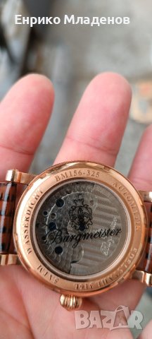 Часовник Burgmeister Men's BM156-325 Alicante Automatic , снимка 2 - Мъжки - 39011980
