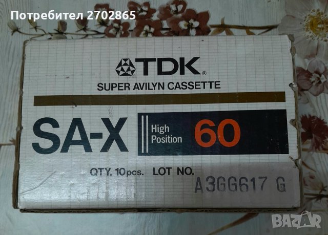 Аудио касети TDK SA X- 60 мин., снимка 14 - Аудио касети - 40480669