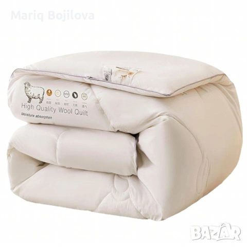 Капитониран чаршаф от нетъкана материя 1,80 x 2,00 м + 2 калъфки + Подарък Зимен юрган, снимка 4 - Други стоки за дома - 53357951