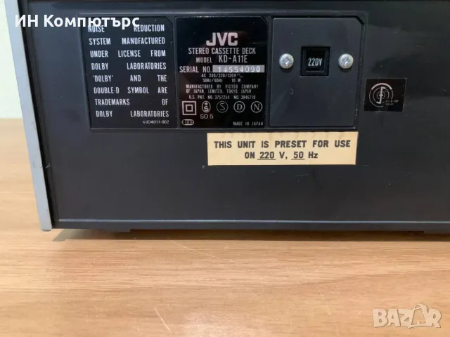 Продавам дек JVC KD-A11, снимка 7 - Декове - 49531508