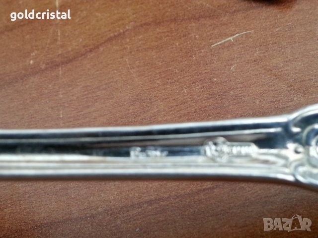 Руски посребрени прибори ножове лъжици и вилици , снимка 17 - Антикварни и старинни предмети - 28485934