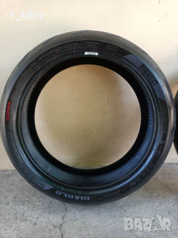 metzeler 120/70 zr17 sportec rr m7 58w tl + Pirelli diablo rosso, снимка 3 - Гуми и джанти - 51382795