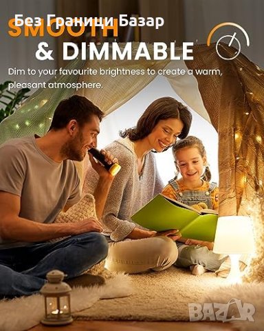 Нов комплект от 10 броя Топло Бяла светлина крушка 2700K, , снимка 4 - Крушки - 43086874