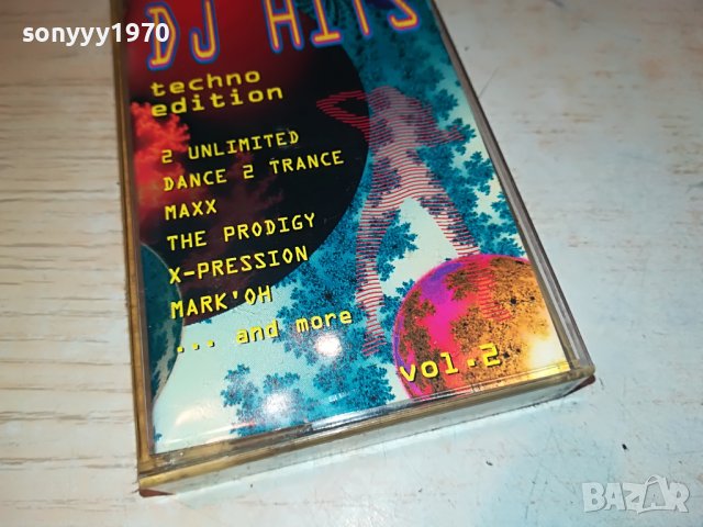 DJ HITS VOL.2 КАСЕТА 2308222032, снимка 5 - Аудио касети - 37781779