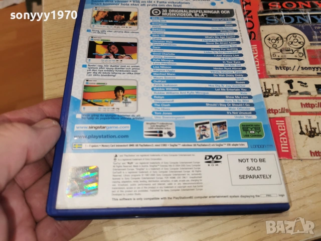 SONY PS2 GAME SINGSTAR SVENSKA HITS 2302261357, снимка 6 - Игри за PlayStation - 53592486