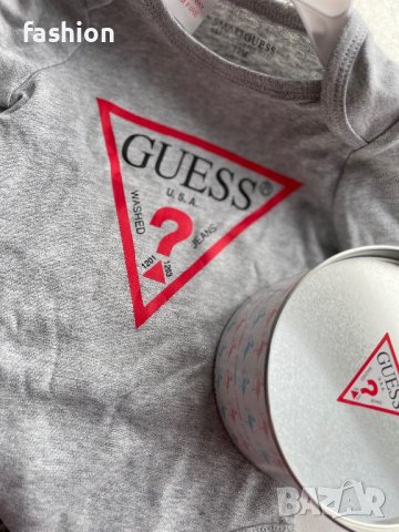 Оригинално бебешко боди Guess с кутия, снимка 1 - Бодита за бебе - 39887450