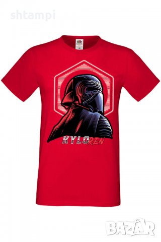Мъжка тениска Star Wars kylo ren,Междузвездни войни,Филм,Изненада,Подарък,Повод,, снимка 3 - Тениски - 37718120