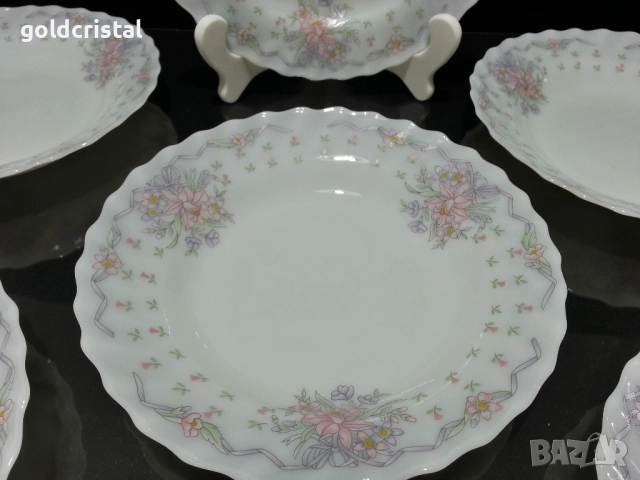 аркопал чинии дълбоки , снимка 3 - Антикварни и старинни предмети - 52506653