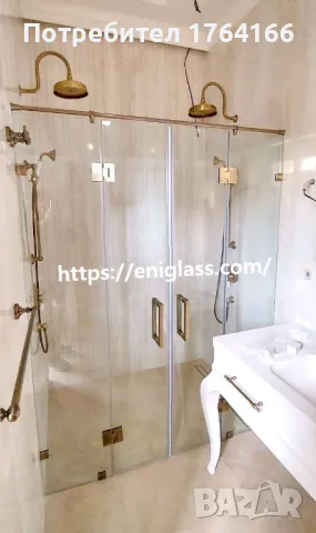 Произвеждаме съклени паравани, душ кабини и стени, снимка 1