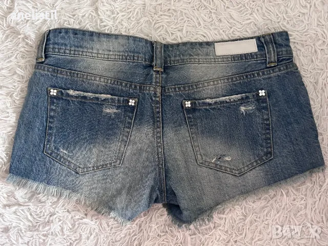 Дънкови къси панталонки, снимка 2 - Къси панталони и бермуди - 50330995