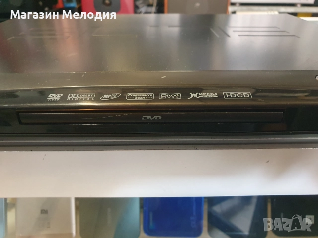 ДВД / DVD Elite PV-4000USB Работи, добър външен вид. Има USB. Няма дистанционно., снимка 4 - Плейъри, домашно кино, прожектори - 48412179