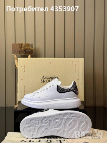  Alexander McQueen дамски кецове, снимка 2 - Кецове - 53347476