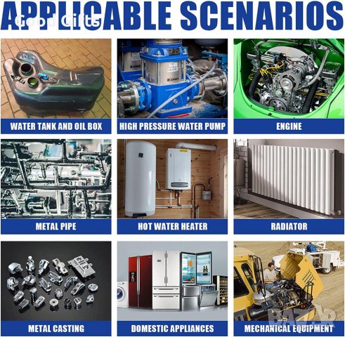 ДВУКОМПОНЕНТНО ЛЕПИЛО ЗА МЕТАЛ И ПЛАСТМАСА METAL REPAIR, снимка 4 - Други инструменти - 38174518