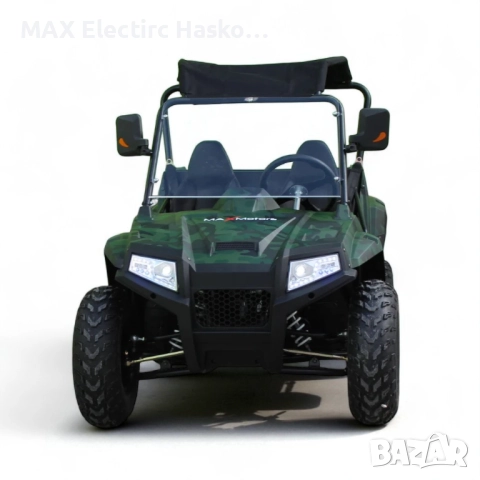 Бензиново UTV/УТВ 200cc/200 кубика Military с Автоматични скорсти, снимка 2 - Мотоциклети и мототехника - 52132214