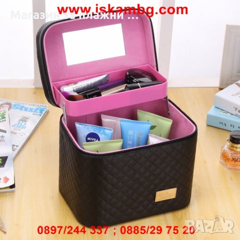 Куфар за козметика на едно ниво - 2164, снимка 2 - Подаръци за жени - 28396316