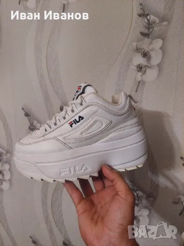 маратонки / кецове Fila Disruptor II Wedge номер 37 1/2, снимка 8 - Маратонки - 47369136
