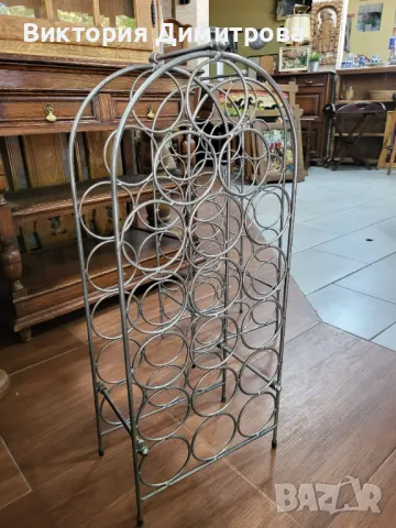 Свободностяща поставка за вино, снимка 4 - Декорация за дома - 47508903