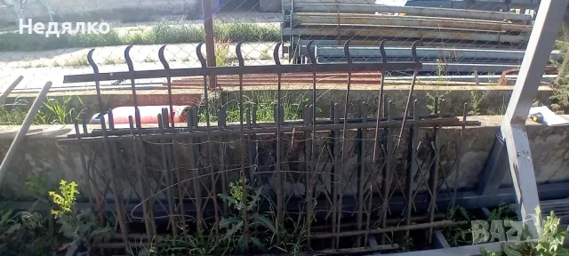 Интериорна ограда,ковано желязо на 200 години, снимка 10 - Антикварни и старинни предмети - 50364083