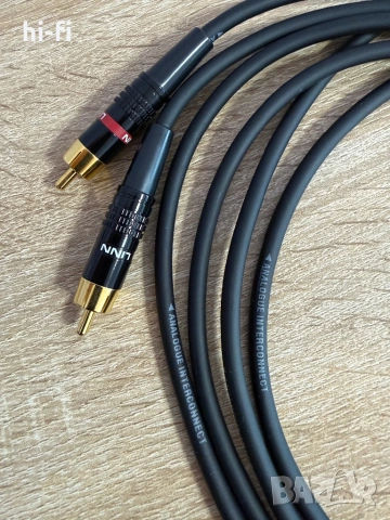 Linn Black Analogue Interconnect Cable / Аудио кабели, снимка 8 - Ресийвъри, усилватели, смесителни пултове - 53454251
