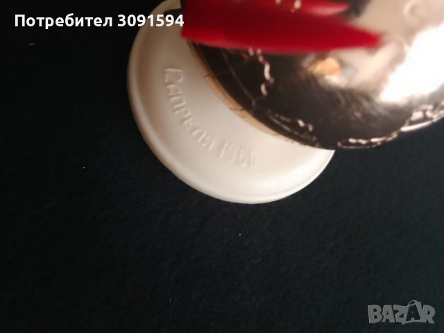   ..Руски настолен глобус с надпис  12 апреля 1961г. произведен по случай излитането на Юрий Гагарин, снимка 3 - Други ценни предмети - 43755757