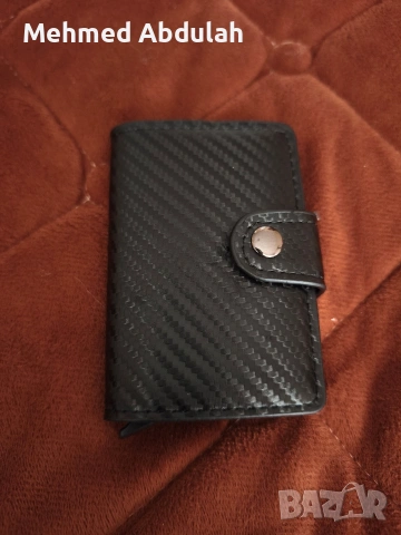 Мъжки автоматичен портфейл с изскачващ механизъм, снимка 7 - Портфейли, портмонета - 53509260