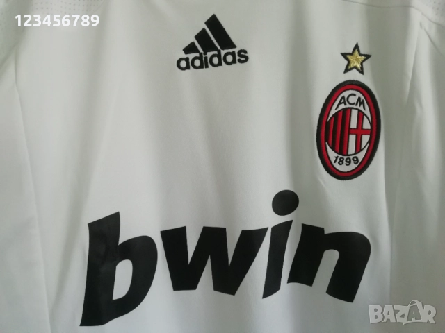 AC Milan Ronaldo Nazario Adidas Away 2007 2008 оригинална тениска фланелка Милан Роналдо Назарио, снимка 5 - Тениски - 52138525