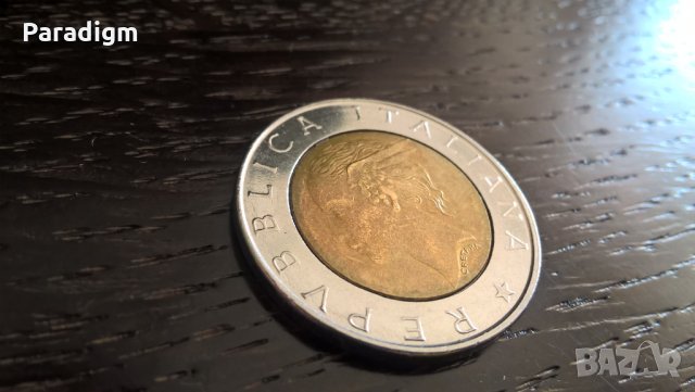 Монета - Италия - 500 лири IFAD | 1998г., снимка 2 - Нумизматика и бонистика - 27862084