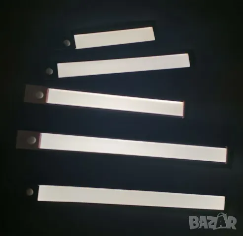 Led осветление за шкаф, кухня гардероб с батерия и сензор за движение, снимка 6 - Лед осветление - 47907947