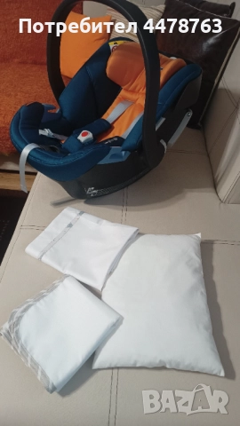 СТОЛ ЗА КОЛА Cybex Aton 5 Tropical Blue в отлично състояние