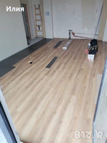 Монтаж на ламиниран паркет , снимка 8 - Монтажи - 47136972