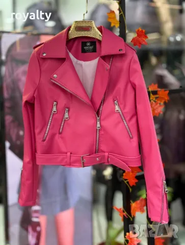 Пролетни кожени якета Различни цветове , снимка 2 - Якета - 50059790