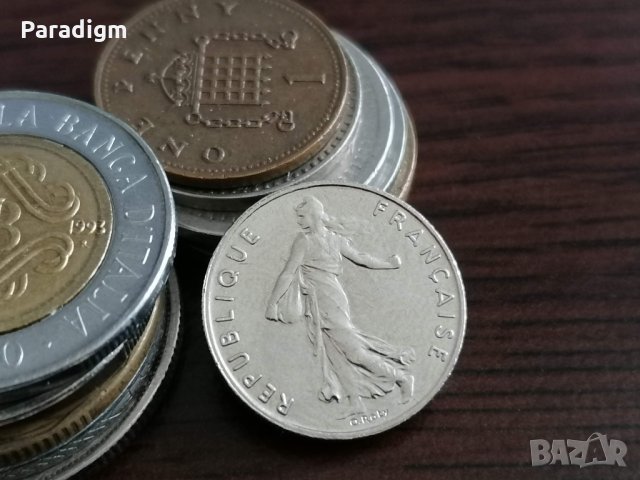 Монета - Франция - 1/2 (половин) франк | 1997г., снимка 2 - Нумизматика и бонистика - 35375591