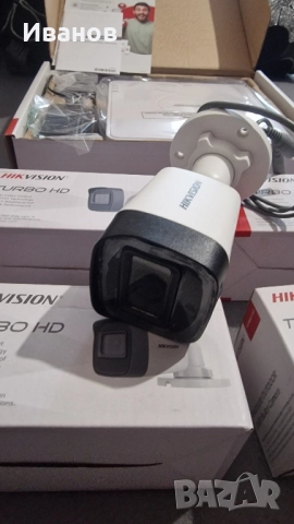 Комплект ДВР и 4 броя камери HIKVISION , снимка 4 - Комплекти за видеонаблюдение - 51867212