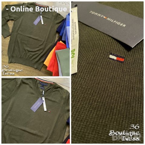 Tommy мъжки пуловер 11 цвята , снимка 9 - Пуловери - 34768297