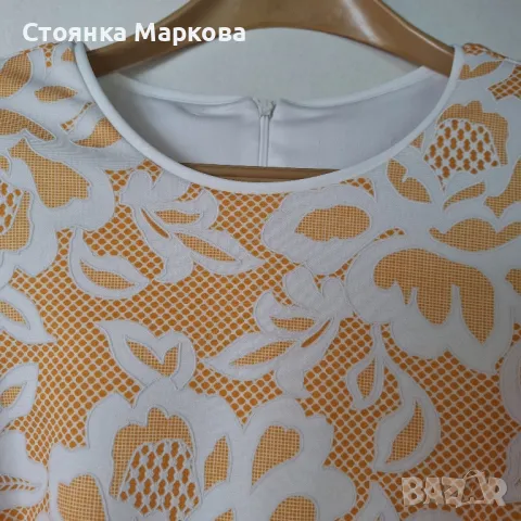 Красива лятна рокля в жълто, снимка 3 - Рокли - 49972952